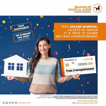 Catalogue Banque Populaire |  Banque Populaire Promos | 26/04/2022 - 31/05/2022