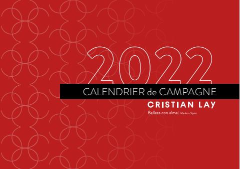 Catalogue CRISTIAN LAY à Zaïda | Calendrier de Campagne 2022 | 12/01/2022 - 31/12/2022