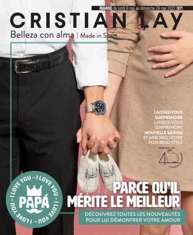 Catalogue CRISTIAN LAY | Parce qu’il mérite le meilleur | 09/05/2022 - 29/05/2022
