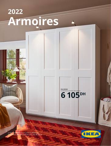 Promos de Maison et Bricolage à Lahraouyine | Armoires 2022 sur IKEA | 28/10/2021 - 31/12/2022
