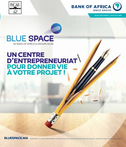 Promos de Banques à Mohammédia | Le guide BLUE SPACE BY ISCAE sur BMCE Bank | 09/02/2022 - 31/12/2022