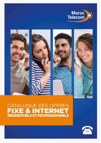 Catalogue Maroc Telecom à Youssoufia | Catalogue Fixe 2022 | 03/01/2022 - 31/12/2022