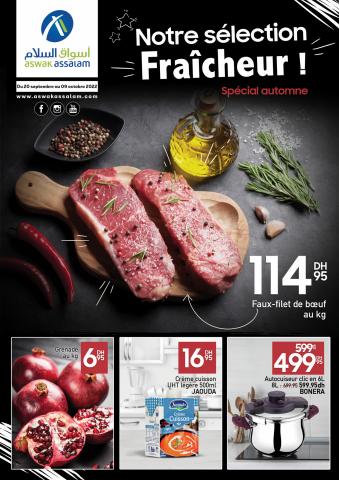 Promos de Supermarchés | Aswak Assalam catalogue sur Aswak Assalam | 20/09/2022 - 09/10/2022