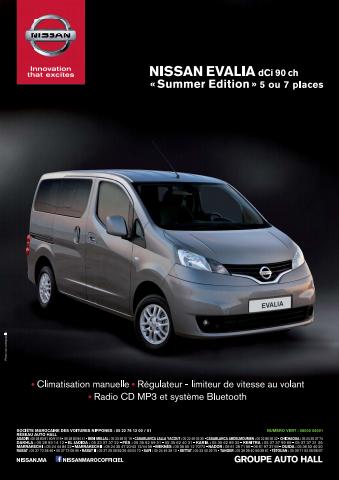 Catalogue Nissan à Zaïo | Evalia | 12/05/2022 - 28/02/2023
