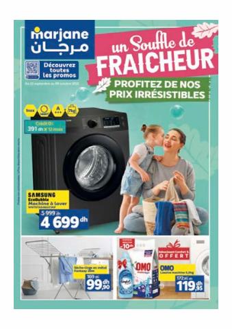 Promos de Supermarchés | un Souffle de FRAICHEUR sur Marjane | 22/09/2022 - 09/10/2022