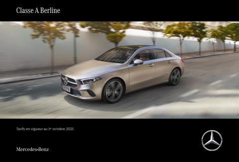 Catalogue Mercedes Benz | Classe A Berline | 27/12/2021 - 29/12/2022