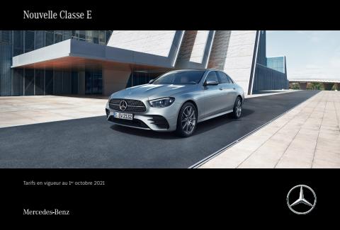 Promos de Voitures, Motos et Accessoires | Classe E sur Mercedes Benz | 27/12/2021 - 29/12/2022