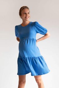 Regular Fit Long Sleeve Capri Length Maternity Dress offre à 169 Dh sur Defacto