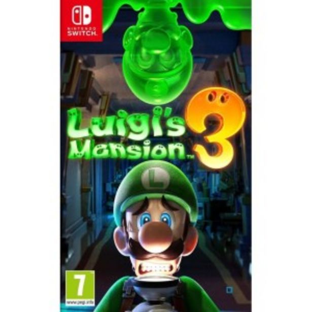 Luigi's Mansion 3 - Jeu Nintendo Switch offre à 699 Dh