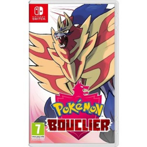 Pokémon Bouclier - Jeu Nintendo Switch offre à 699 Dh