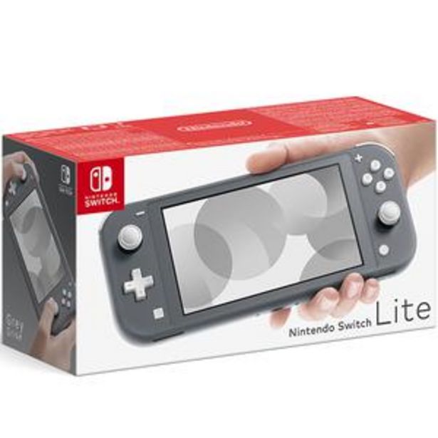 Console portable Nintendo Switch Lite - Gris offre à 2,899 Dh