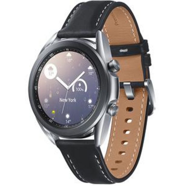 Montre connectée Samsung Galaxy Watch3 Bluetooth - 45mm Silver (SM-R840NZKAMEA) offre à 3,749 Dh