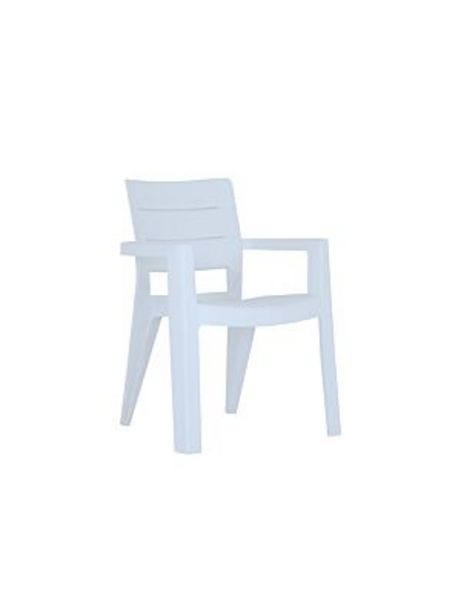 Chaise de jardin IBIZA Blanc offre à 179 Dh