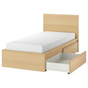Cadre de lit, haut, 2 rangements offre à 2215 Dh sur IKEA