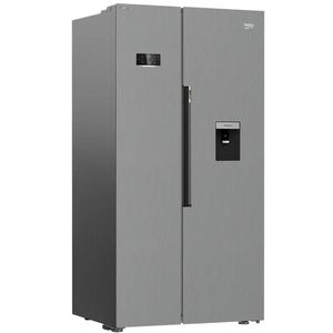 Refrigerateur Side By Sid  Beko No-frost Inox 610l offre à 9999 Dh sur Biougnach