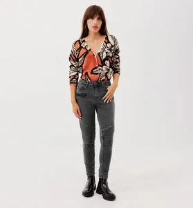 Pantalon skinny en toile Femme offre à 27,99 Dh sur Promod