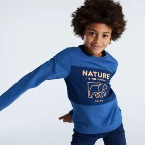 Sweat-shirt à message "nature is the future" offre à 100 Dh sur Okaidi