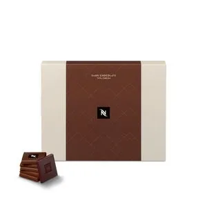 Carrés de Chocolat Noir offre à 105 Dh sur Nespresso