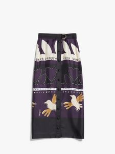 Printed silk skirt offre à 450 Dh sur MaxMara