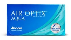 Lentilles de contact Air Optix Aqua Boîte de 6 Alcon offre à 29,9 Dh sur Lynx Optique