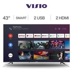 TV 43" VISIO Smart Android Original - FHD - Télé Vocale - Bluetooth + Support offre à 2374 Dh sur Jumia