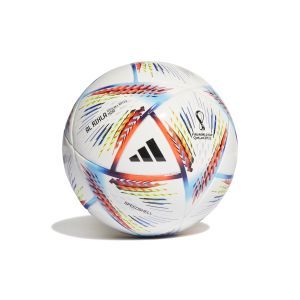 Mini Ballon de Football Al Rihla Blanc et Couleurs offre à 119 Dh sur Jumia
