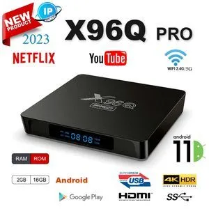 X96Q PRO Smart TV BOX Dual Wifi 2Go+16Go Allwinner H616 6K offre à 299 Dh sur Jumia