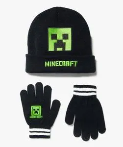 Ensemble garçon 2 pièces : bonnets + gants - Minecraft vue1 - MINECRAFT - GEMO offre à 7,49 Dh sur GÉMO
