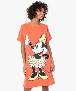 Chemise de nuit femme avec motif Minnie - Disney vue1 - DISNEY DTR - GEMO offre à 7,49 Dh sur GÉMO