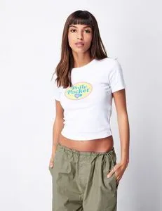 Tee-shirt Polly Pocket blanc offre à 5,99 Dh sur Jennyfer