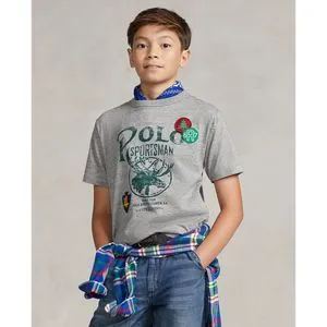 Cotton Jersey Graphic T-shirt offre à 7420 Dh sur Ralph Lauren