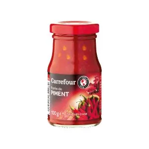 Purée de piment Carrefour offre à 16,95 Dh sur Carrefour