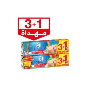 Pack de 4 thon Mario offre à 26,95 Dh sur Carrefour