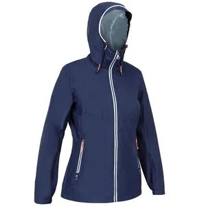 Veste imperméable de voile - veste de pluie coupe vent SAILING 100 femme Navy offre à 249 Dh sur Decathlon