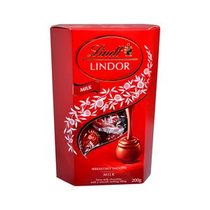 Boîte de chocolat au lait Lindor 200g - LINDT offre à 83 Dh sur Marjane