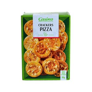 Crackers pizza 85g -CASINO offre à 15,95 Dh sur Marjane