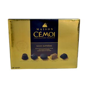 Sélection de chocolats noirs goûts intenses aromatiques et raffinés 400g- CEMOI offre à 185,95 Dh sur Marjane Market