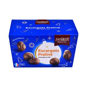Ballotin escargots praliné chocolat au lait 250g - JACQUOT offre à 55,95 Dh sur Marjane Market