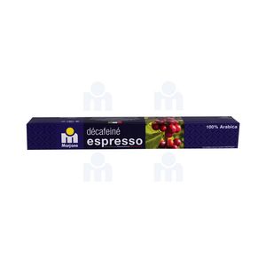 Capsules de café espresso Décaféiné x 10 unités - MARJANE offre à 29,95 Dh sur Marjane Market
