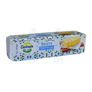 Beurre doux frais 1Kg- CENTRALE offre à 120 Dh sur Marjane Market