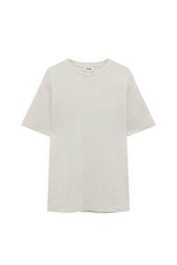 T-shirt à manches courtes plissé offre à 299 Dh sur Pull & Bear